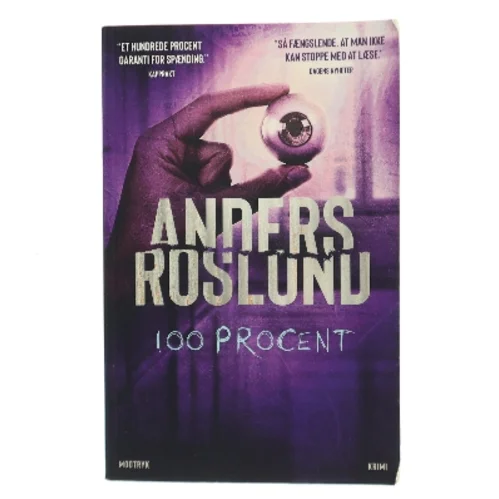 100 procent af Anders Roslund (Bog)