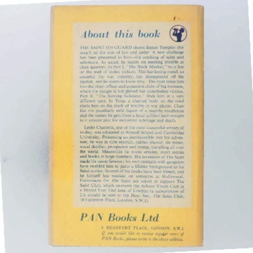 The Saint on Guard af Leslie Charteris (Bog)
