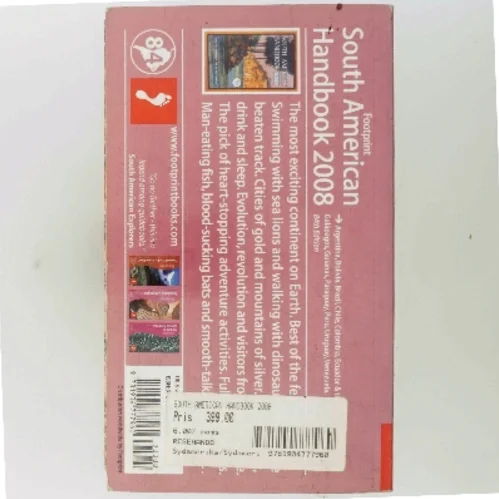 Footprint South American handbook 2008 af Ben Box (Bog)