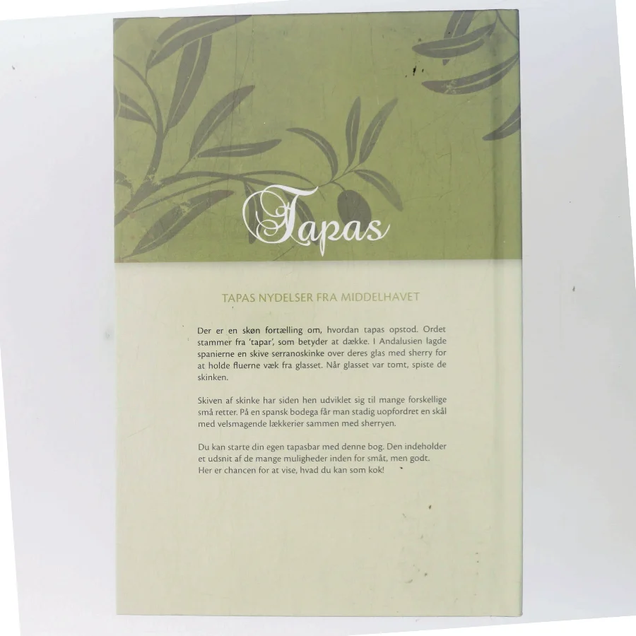 Tapas – tapas nydelser fra Middelhavet (Bog)