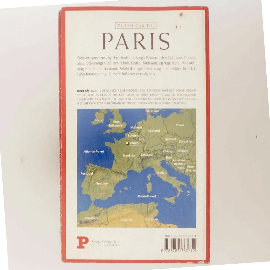 Turen går til Paris af Thomas Nykrog (Bog)