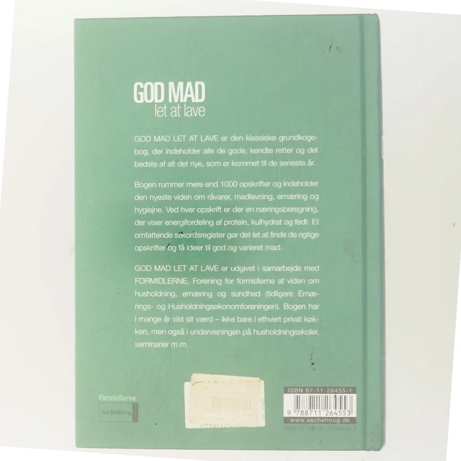 God mad, let at lave : Formidlernes kogebog af Formidlerne (Bog)