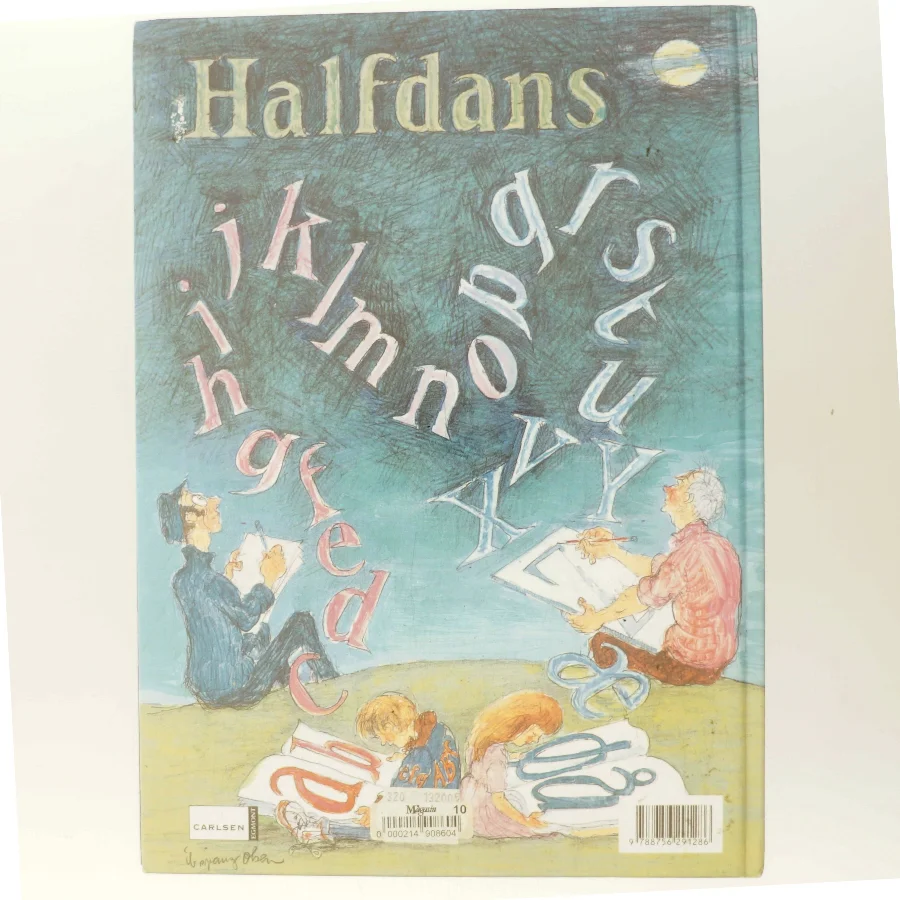 Halfdans a B C (med Musik CD) af Halfdan Rasmussen (Bog)