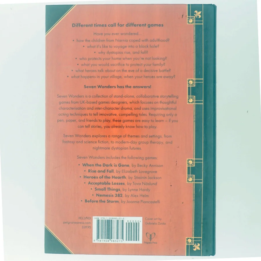 Seven Wonders: A Story Games Anthology (Bog)