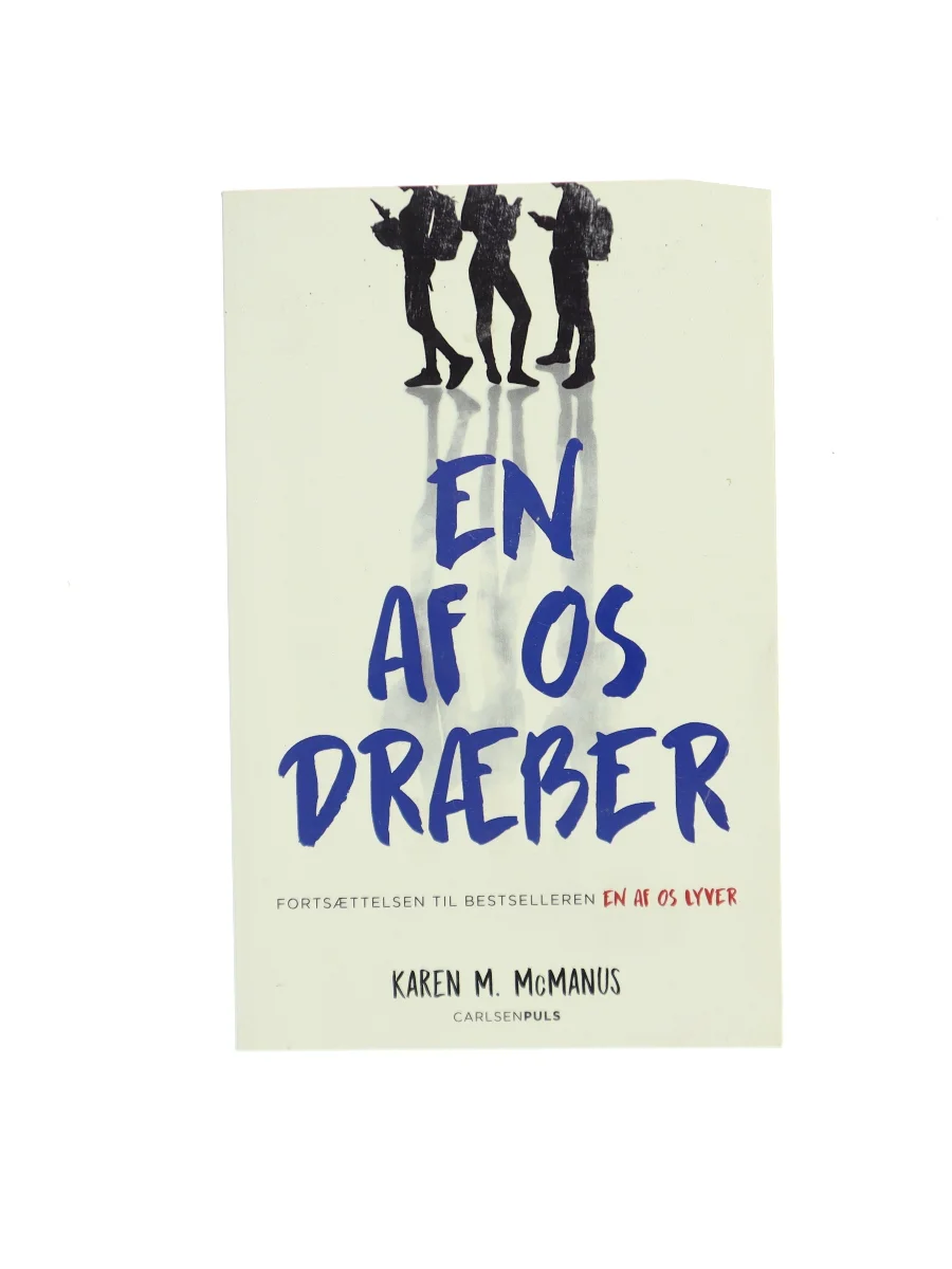 Forsiden af En af os dræber af Karen M. McManus