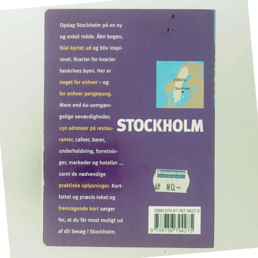 Politikens Kort og godt om Stockholm af Johan Tell (Bog)
