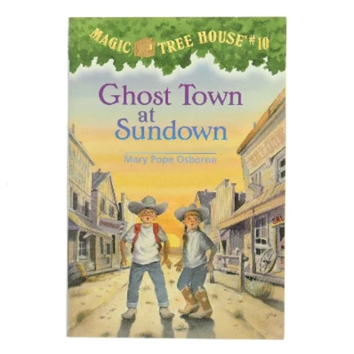 Ghost town at sundown af Mary Pope Osborne (Bog)