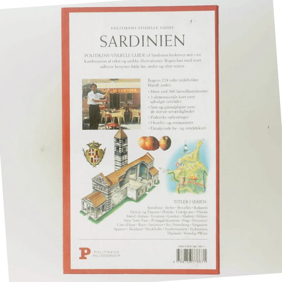 Sardinien : Politikens visuelle guide af Politikens Rejsebøger (Bog)