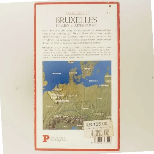 Turen går til Bruxelles, Belgien & Luxembourg af Heino Døygaard (Bog)