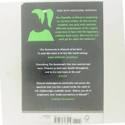 The Testaments af Margaret Atwood (Bog)