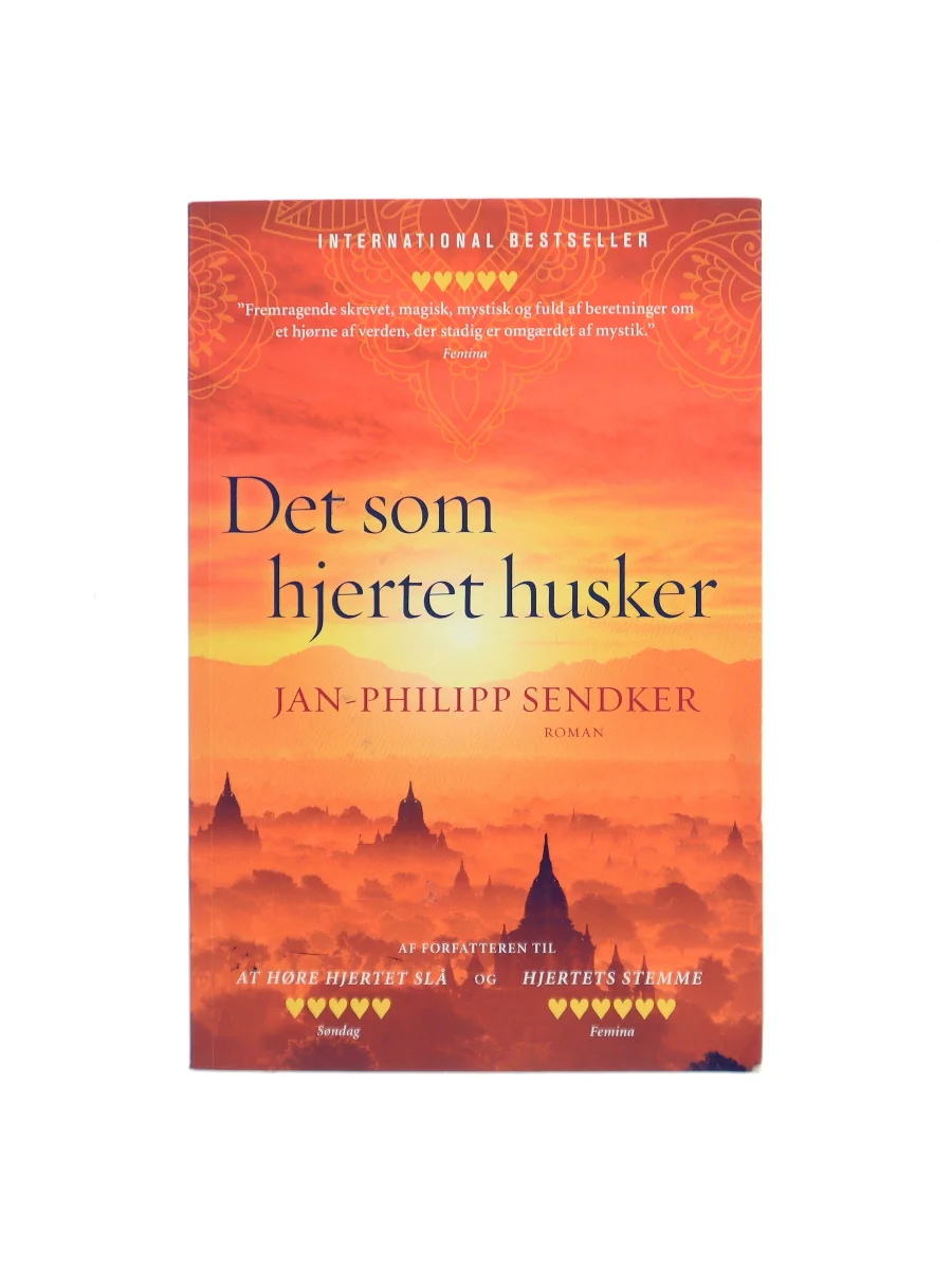 Forsiden af Det som hjertet husker af Jan-Philipp Sendker