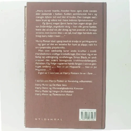 Harry Potter Og Fangen Fra Azkaban (Harry Potter-serien) (Danish Edition) af J.K. Rowling (Bog)