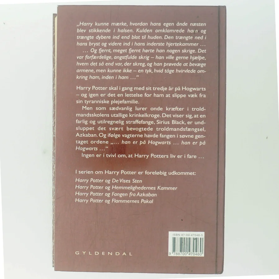 Harry Potter Og Fangen Fra Azkaban (Harry Potter-serien) (Danish Edition) af J.K. Rowling (Bog)