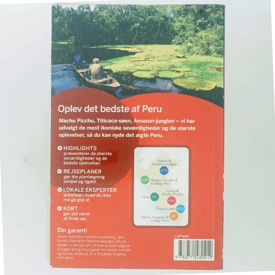 Oplev Peru : oplev det bedste af Peru af Carolina A. Miranda (Bog)