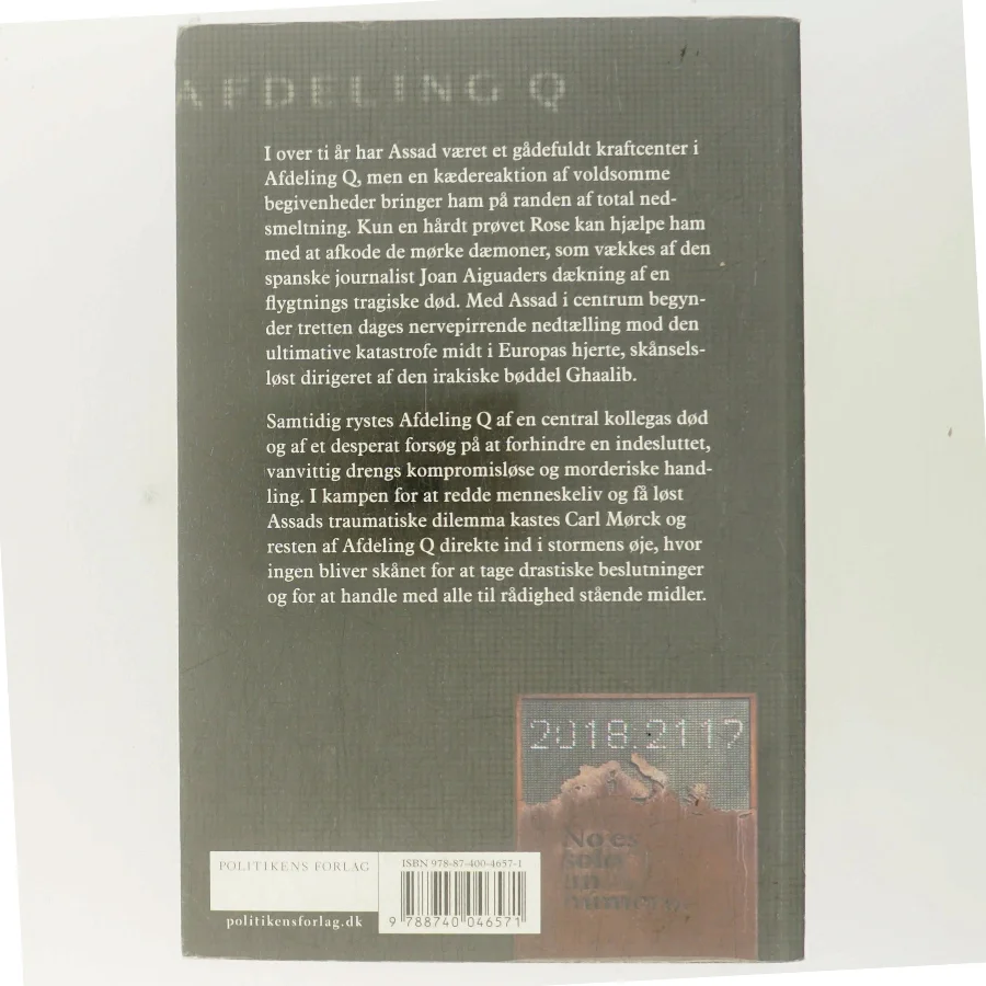 Offer 2117 : krimithriller af Jussi Adler-Olsen (Bog)