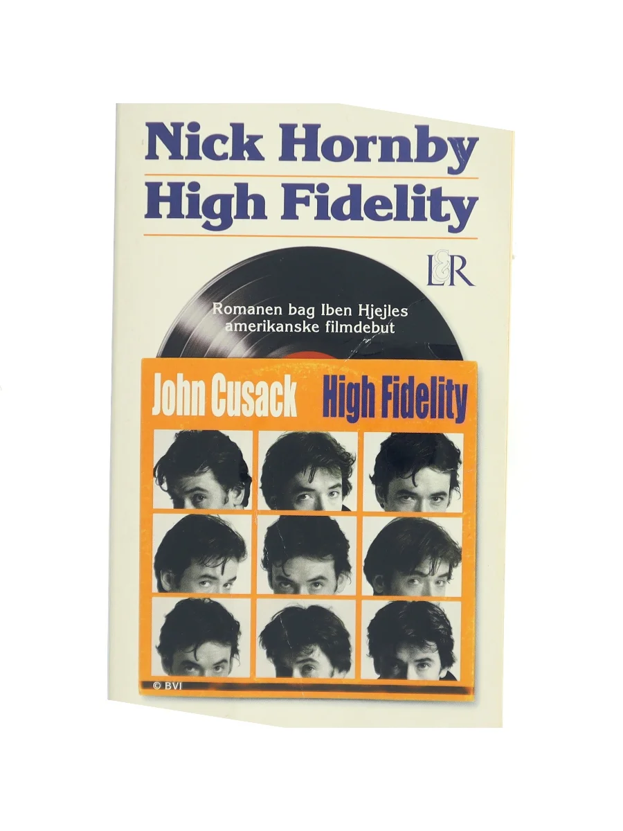 Forsiden af High Fidelity af Nick Hornby