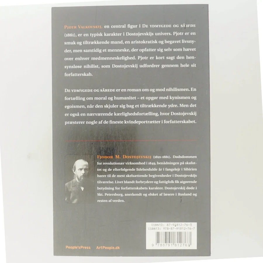 De ydmygede og sårede af F. M. Dostojevskij (Bog)