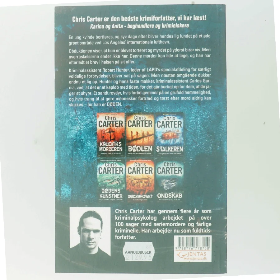 Jeg er døden af Chris Carter (f. 1965) (Bog)
