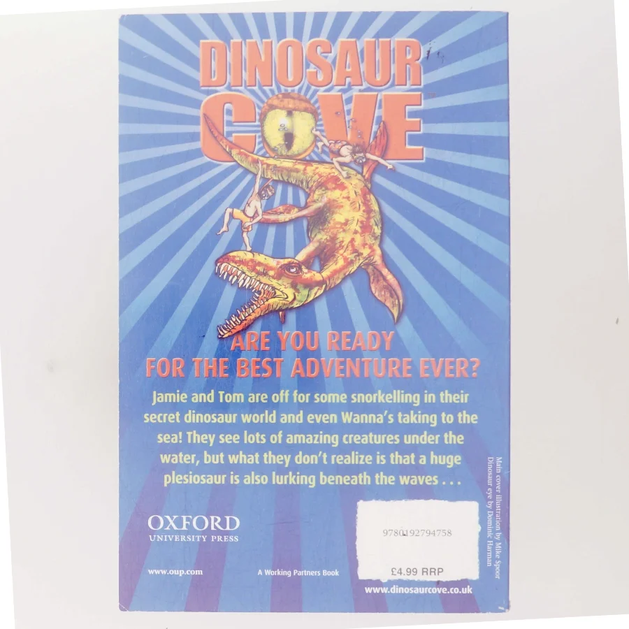 Dinosaur Cove: Swimming with the Sea Monster af Rex Stone (Bog)