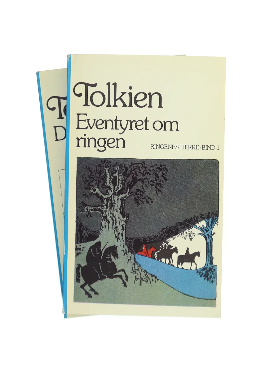 Forsiden af Eventyret om ringen af J.R.R. Tolkien