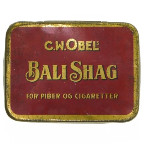 Tobaksdåse C.W. Obel Bali Shag fra C.W. Obel (str. 16x12 cm)