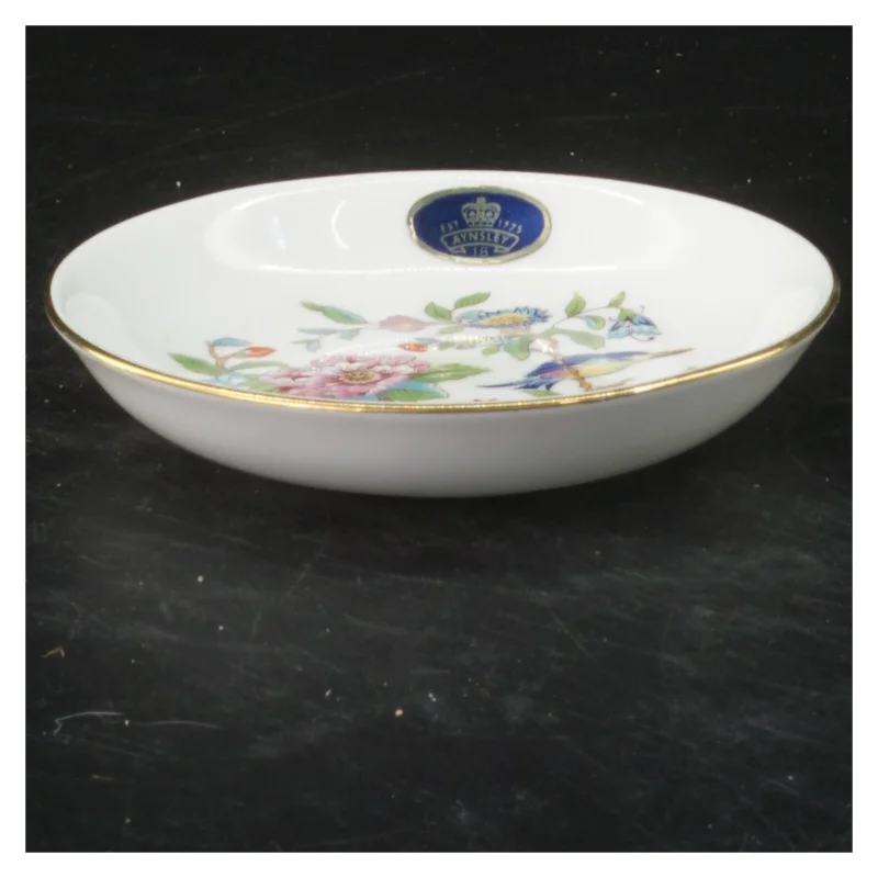 Aynsley porcelæns skål fra Aynsley (str. Ø 11 cm)