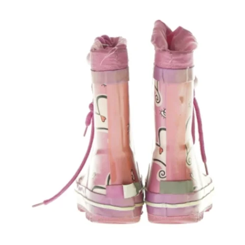 Gummistøvler med hjerter (str. 22)