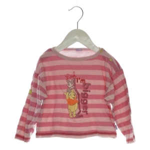 Langærmet bluse fra Disney (Str. 86/92)