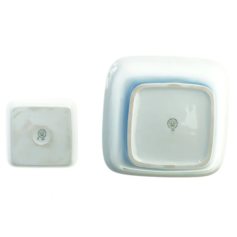 To skåle, 576 og 333 fra Bing Og Grøndahl (str. 21 x 5 cm 12 cm)