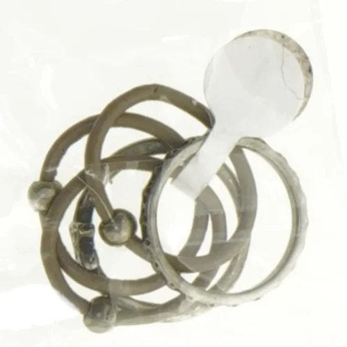 Læder fingerringe (str. Large) (str. Large)