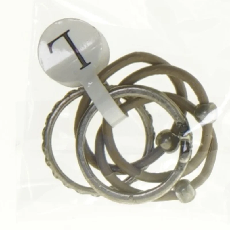 Læder fingerringe (str. Large) (str. Large)