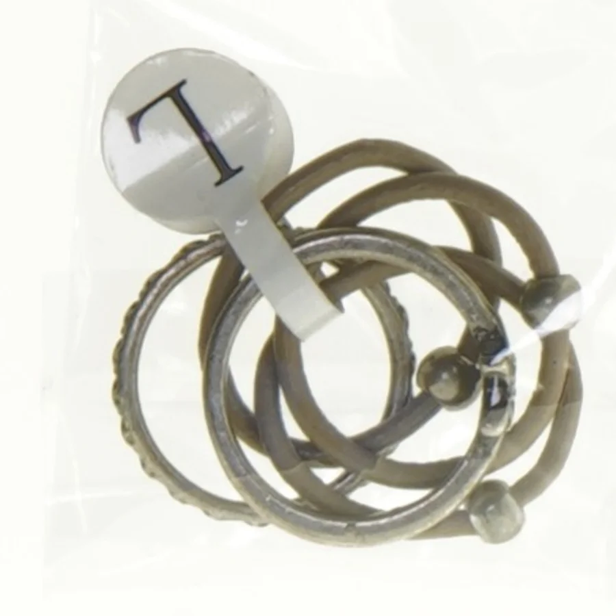 Læder fingerringe (str. Large) (str. Large)