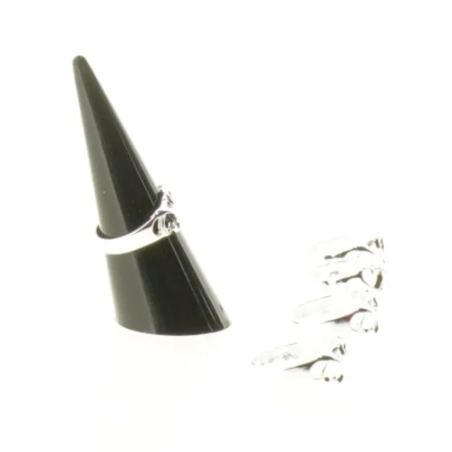 5 stk. Fingerringe stål