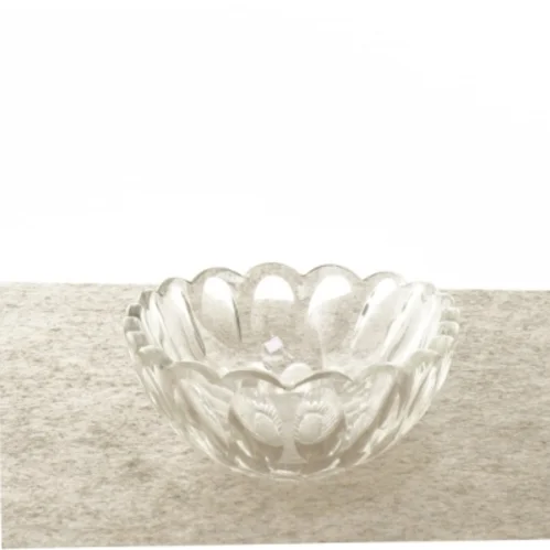 Skål i krystalglas (str. 13 x 9 cm)