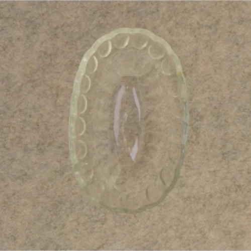 Skål i krystalglas (str. 13 x 9 cm)