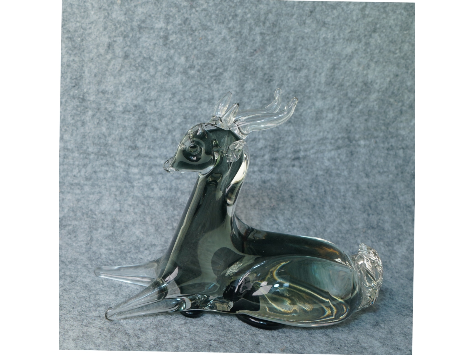 Glas figur (str. 17 x 7 x 14 cm) Muranoglas