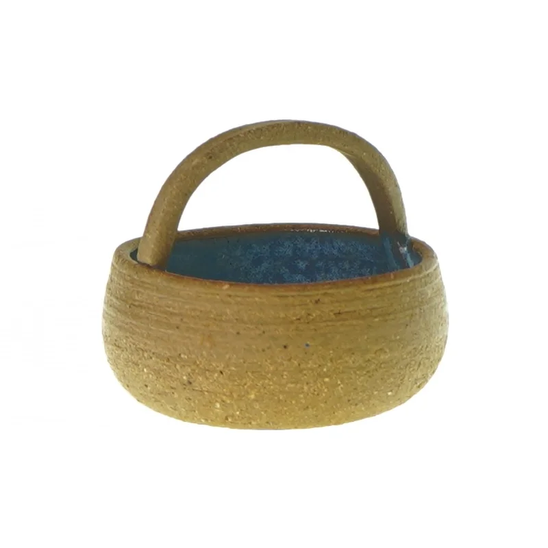 Keramik kurv til dekoration