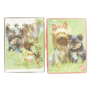 Puslespil med portræt af hunde (spil)