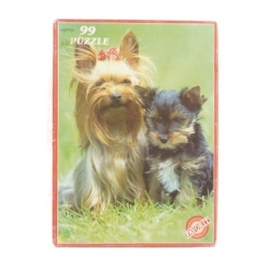 Puslespil med portræt af hunde (spil)