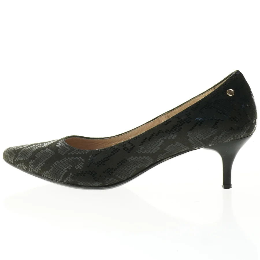  Pumps med slangeskindsmønster fra paola parma (str. 39)