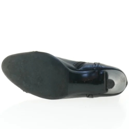 Sorte læderstøvler fra Isabell (str. 40)