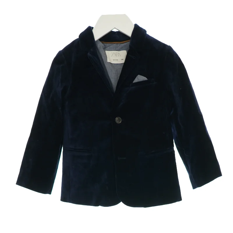 Velour jakke fra Zara (Str. 104)