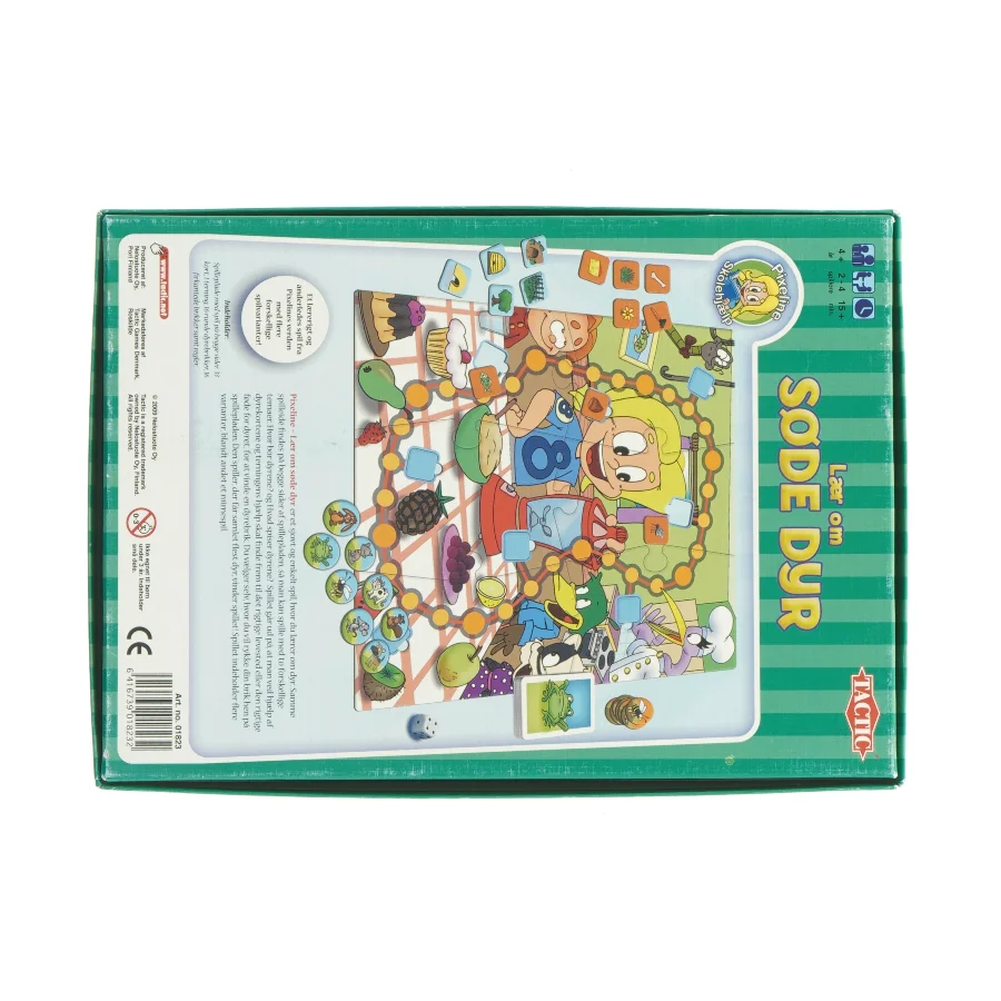 Pixeline Skolehjælp: Læs om Søde Dyr fra KREA (str. 27 x 19 cm)