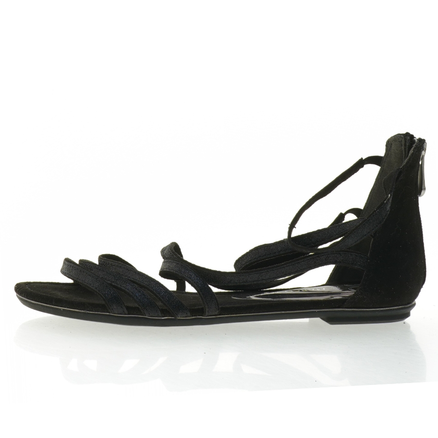 Sorte sandaler fra Marco Tozzi (str. 38)