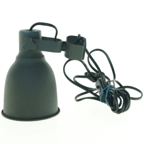 Sort lampe til opsætning eller klip on fra Ikea (str. 16 x 11 cm)