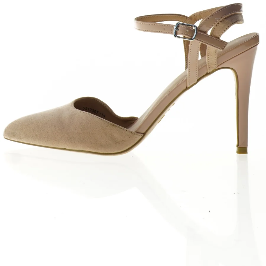 Beige stilettohæle fra New Look (str. 41)