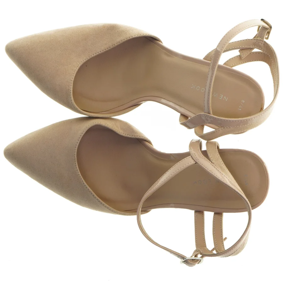 Beige stilettohæle fra New Look (str. 41)