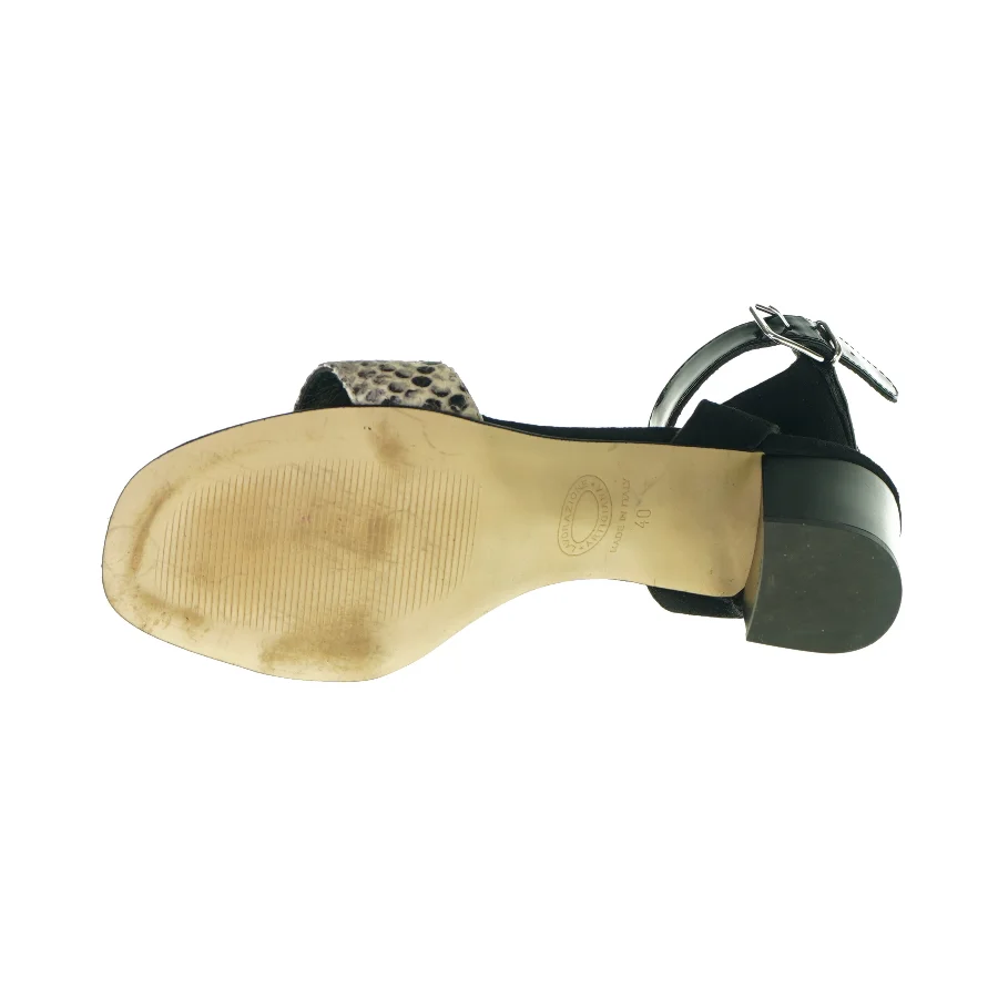 Sandal med hæl fra Fonnesberg (str. 40)