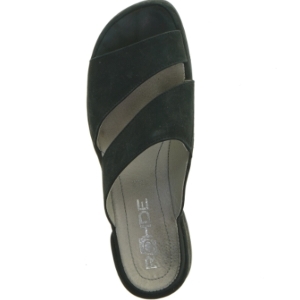 Sorte Rohde damesandaler fra Rohde (str. 5)