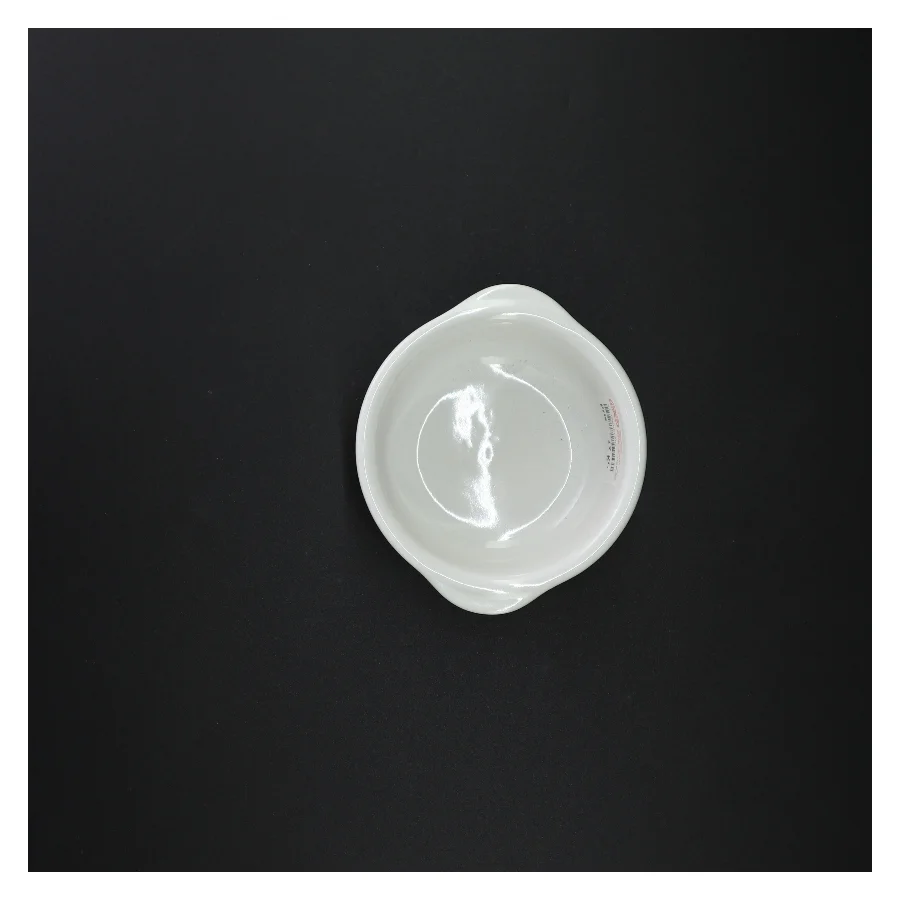 Hvid porcelæns skål (str. 14 x 12 cm)